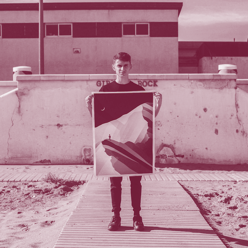 In conversation with Jesse Stone about collage, process and scenery.